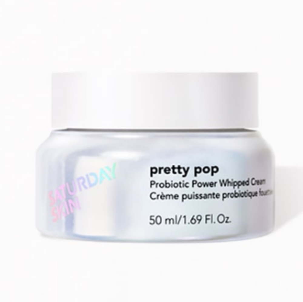 SATURDAY SKIN Pretty Pop Probiotic Power Whipped Cream